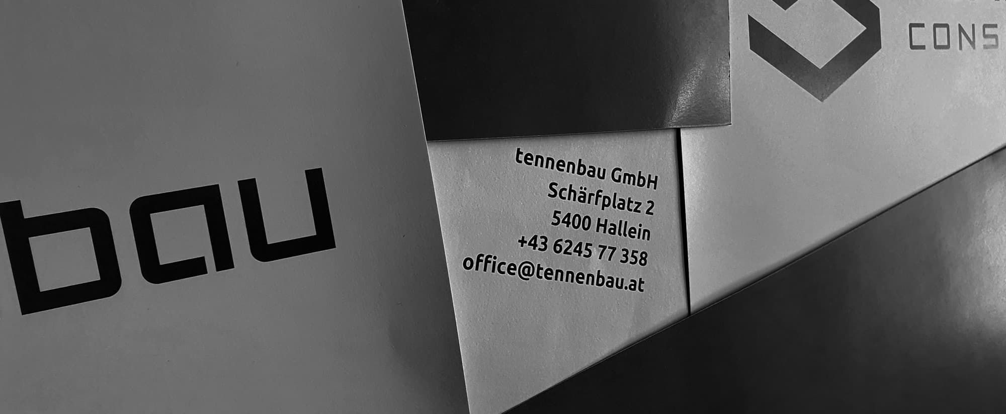 Firma tennenbau GmbH in Hallein - Ihr Gesamtansprechpartner für alle Fragen rund ums Bauen